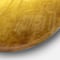 Designart - Gold Texture' Abstract Circle Metal Wall Art